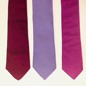 Custom Purple Tie Bundle